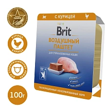 Brit Premium Воздушный паштет для стерилизованных кошек (Курица)